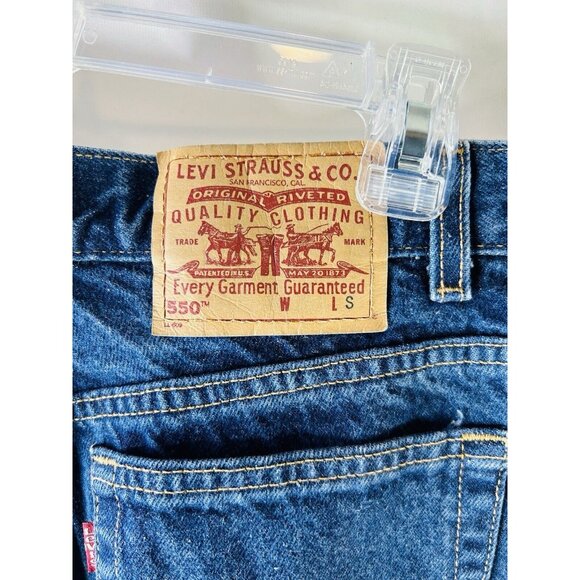 Vintage Y2K Levis 550 Relaxed Fit Tapered Leg Jeans USA - Picture 7 of 10